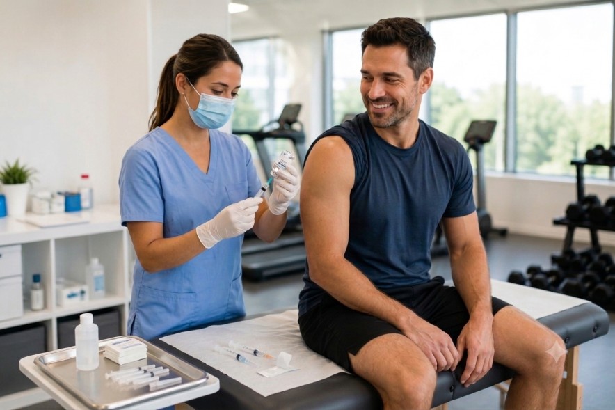 Sermorelin peptide wellness consultation